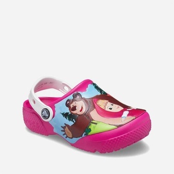 Crocs Fl Masha Bear Patch Clog Kids c10