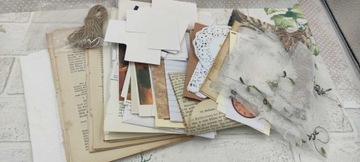 Zestaw do junk journal 