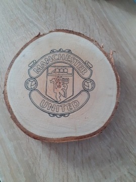 Manchester United. Plaster drewna dekoracyjny 