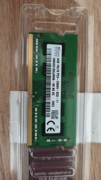Pamięć ram DDR4 4gb Hynix 2666mhz hma851s6jjr6n