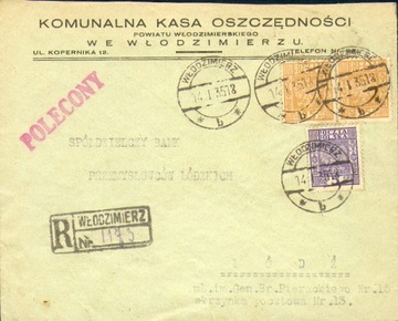 1935 - Włodzimierz - polecony 