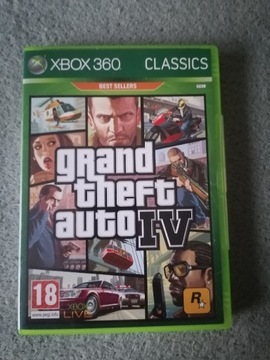 Gra GTA 4 z mapąna konsole Xbox360 stan dobry 