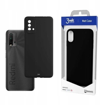 Plecki 3mk Matt Case na Xiaomi Redmi 9T Czarne