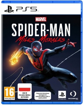 Spider-man Miles Morales PS5 nowa folia pudełkowa