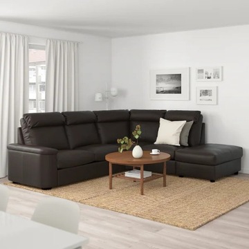 LIDHULT 5-os sofa narożna rozkładana Grann/Bomstad