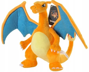 CHARIZARD POKEMON PLUSZAK PLUSZOWA MASKOTKA 25 CM