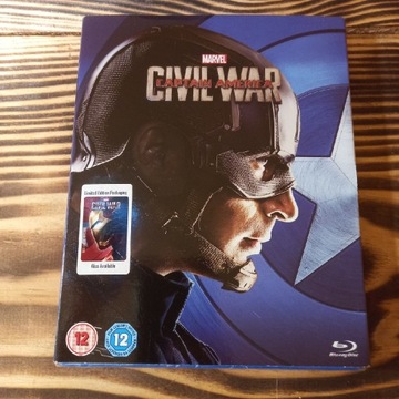 Blu-ray Civil War Captain America Wersja Angielska