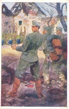 KARTA CZERWONEGO KRZYŻA-1917 Kraków p. Radczyni