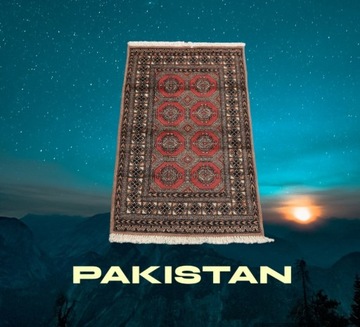 dywan wełniany  PAKISTAN 94x150 cm