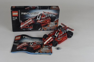 LEGO Technic 42011 samochód wyścigowy. Komplet!