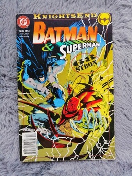 BDB BATMAN & SUPERMAN 12/97 Tm Semic