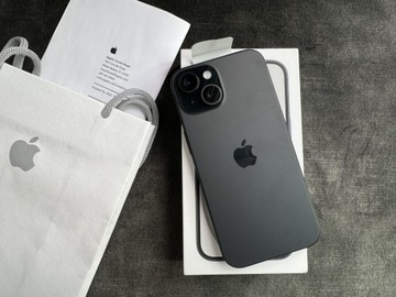 iPhone 15 Black 128GB | nowy | gwarancja apple