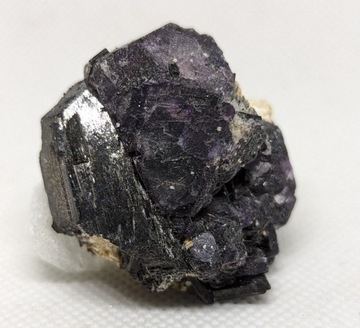 Fluoryt, Turmalin (Szerl) - Namibia (Minerał)