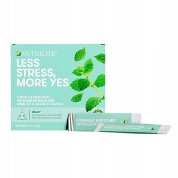 Less Stress, More Yes Nutrilite,NOWOŚĆ! ANTYSTRES!