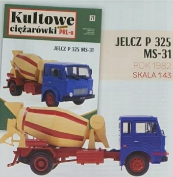 Kultowe Ciężarówki PRL nr 71 Jelcz P 325 MS -31 