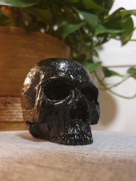 Czarne kadzidło czaszka Halloween 
