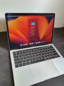 Apple MacBook Pro 13 (16/256 2019) WROCŁAW +gratis