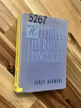 Historia literatury francuskiej Jerzy Adamski