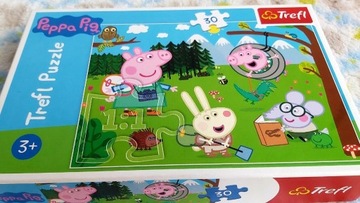 Puzzle 3+ Świnka Peppa i przyjaciele