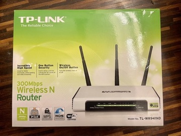 Router TP-Link Model No. TL-WR941ND jak nowy