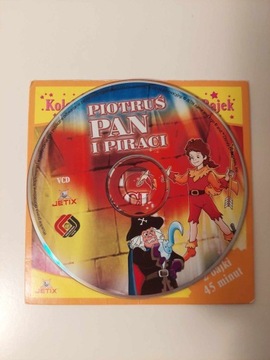 Bajka Piotruś Pan i Piraci vcd dvd cd dla dziecka 