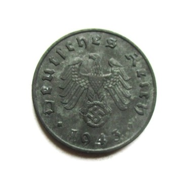 1 Pfennig 1943 r. A.