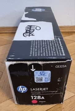 HP CE323A Magenta 128A Oryginał 