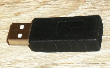Adapter USB 2.0 Typ A/M na Typ A/F. Data Blocker