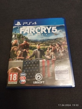 Sprzedam grę farcry 5 stan dobry. 