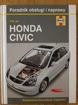 Poradnik obsługi i naprawy Honda Civic Jex