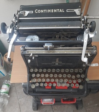 sprzedam antyczną maszynę do pisania continental