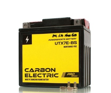 Akumulator YB7-A UTX7E-BS 12V 8Ah AGM