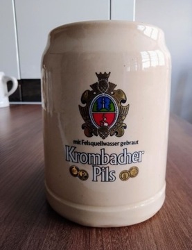 Kufel porcelanowy Krombacher Pils