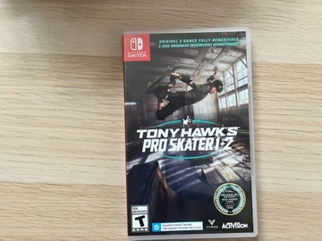 TONY HAWK’S PRO SKATER 1 + 2 / SWITCH