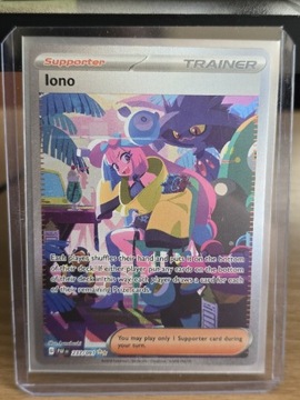 Pokemon tcg Iono PAF 237 / 091 fullart 