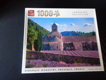 Puzzle 1000 elementów krajobraz Prowansja