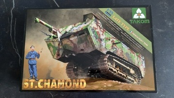 St. CHAMOND Franch Heavy Tank TAKOM 1:35