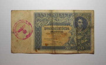 Stary banknot polski 1931