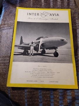 Inter Avia czasopismo lotnicze 1946