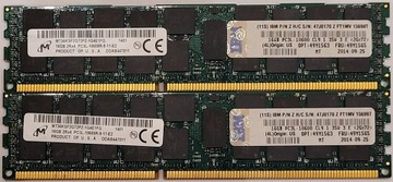 RAM 1x16GB MICRON ECC-R 2Rx4 PC3L-10600R CL9