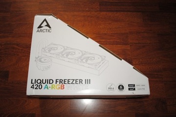 Chłodzenie ARCTIC Liquid Freezer III 420 RGB White