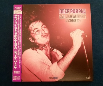 Deep Purple Scandinavian Nights Japan 2xCD miniLP