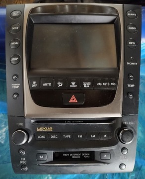 Radionawigacja Lexus GS 3 