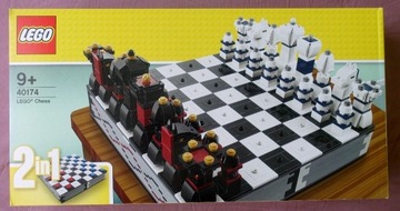 LEGO 40174 - Zestaw szachów z motywem LEGO