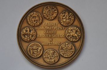 Medal Gabinet Numizmatyczny Zamku Królewskiego