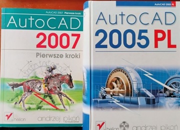 AutoCAD 2005PL z płytą CD + 2007 - Andrzej Pikoń