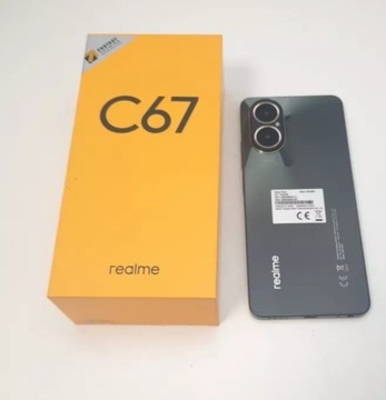 Realme C67 8/256 idealny technicznie ! Stan ideał