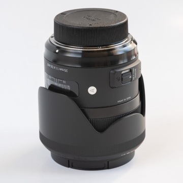 Sigma A 35 mm F1.4 DG Nikon, filtr UV HOYA gratis