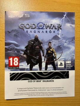 RAGNAROK God of War - Kod do gry 