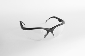 Okulary ochronne CREWS GLASSES transparentne NOWE